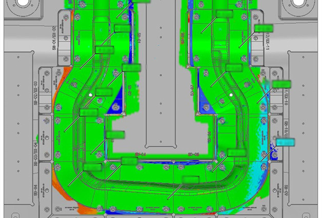 Escáner 3D de grado industrial RigelScan Elite para control de calidad