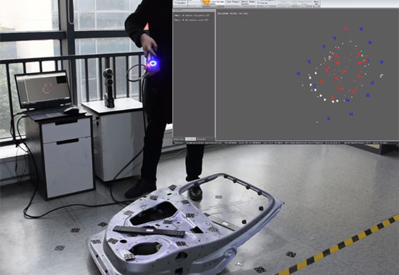 Sistema de Fotogrametr&iacute;a con Tecnolog&iacute;a Blue Light