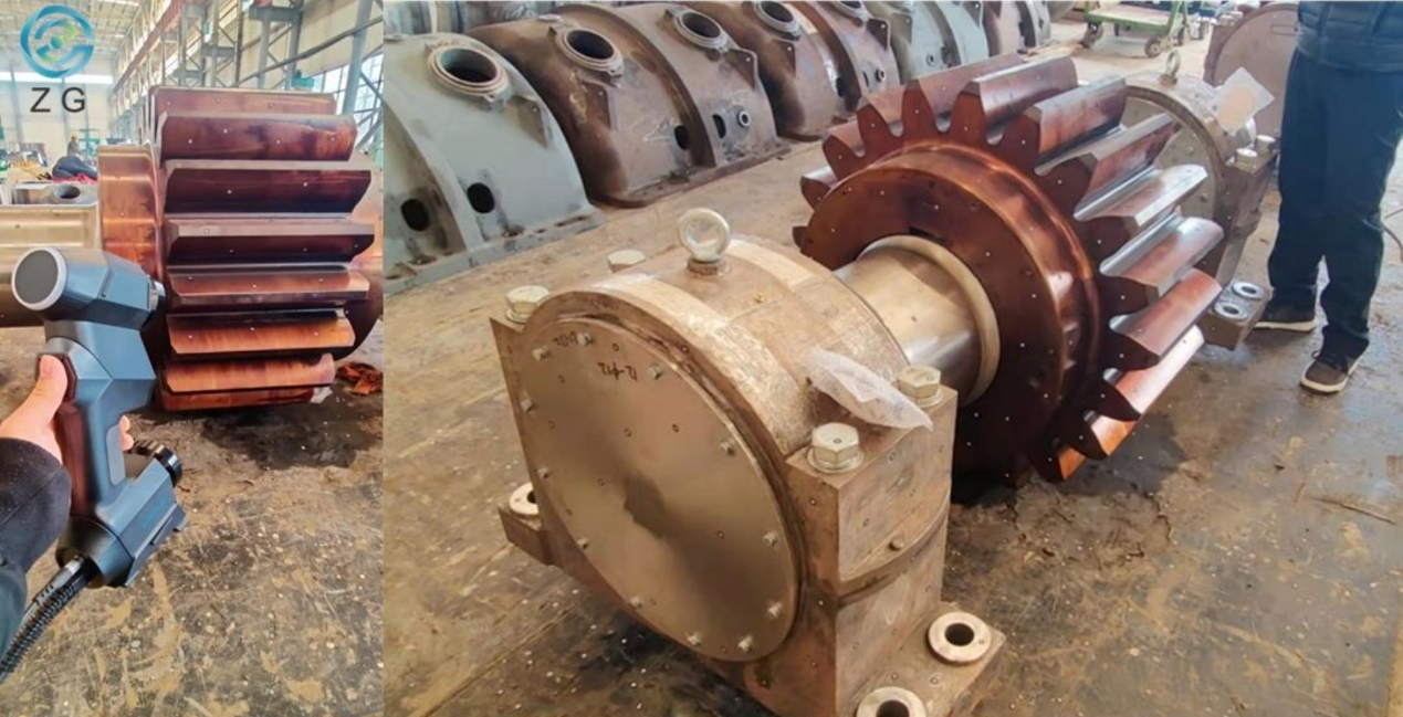 Gran pieza de fundici&oacute;n lista para ingenier&iacute;a inversa